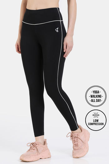 Buy Zelocity All Day Yoga Leggings - Jet Black